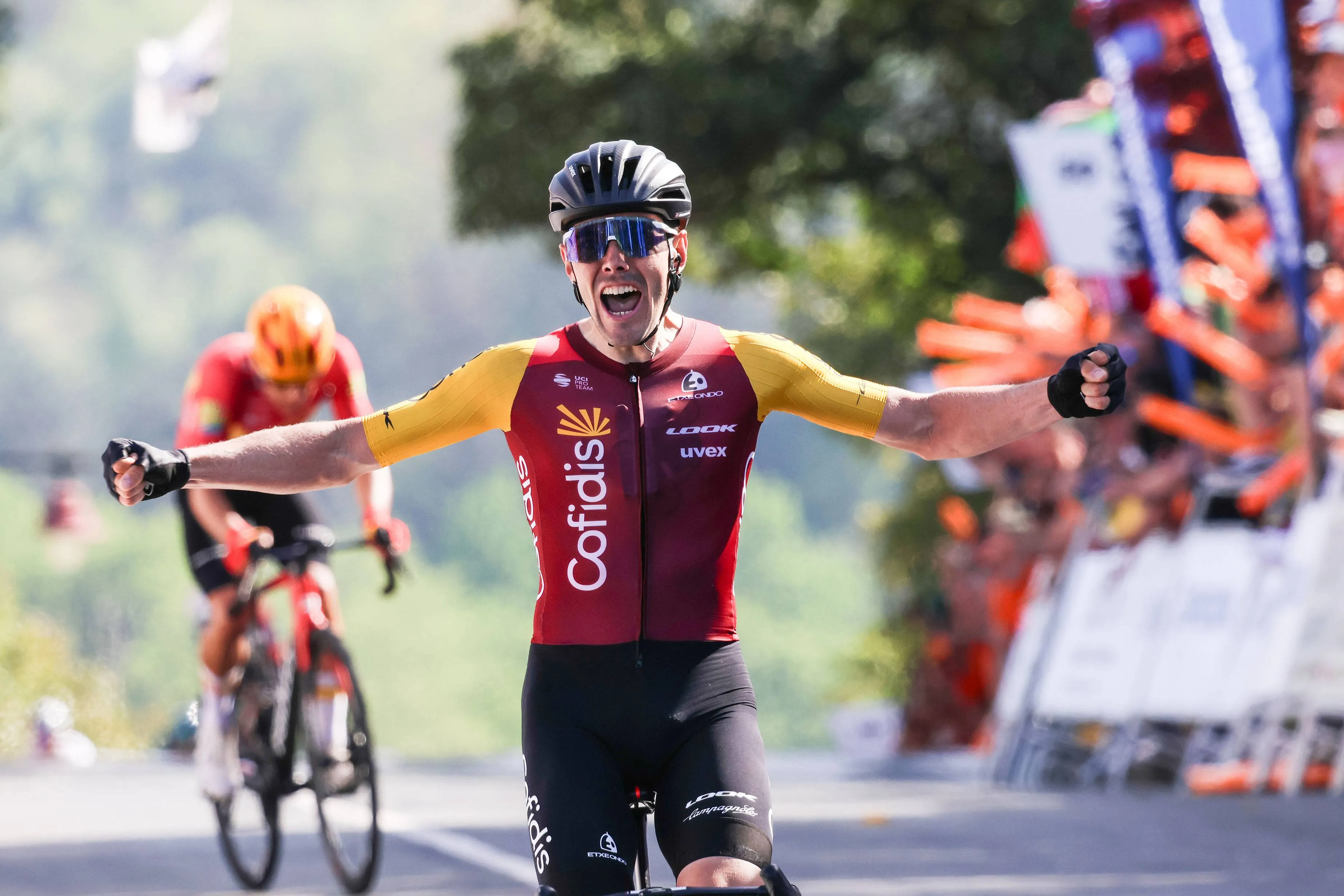 Alex Aranburu, ganador de la etapa en la Itzulia