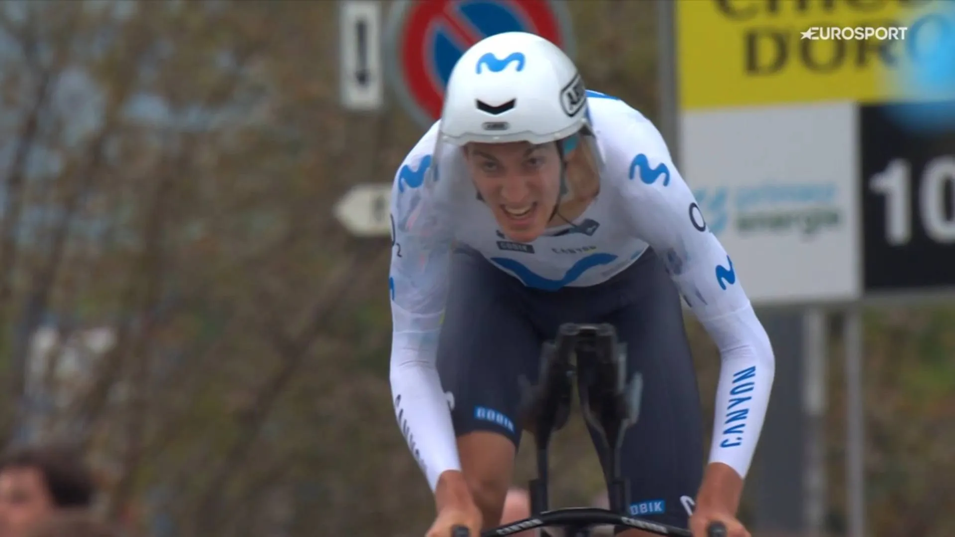 Pablo Castrillo, en el prólogo del Tour de Romandía 2026.