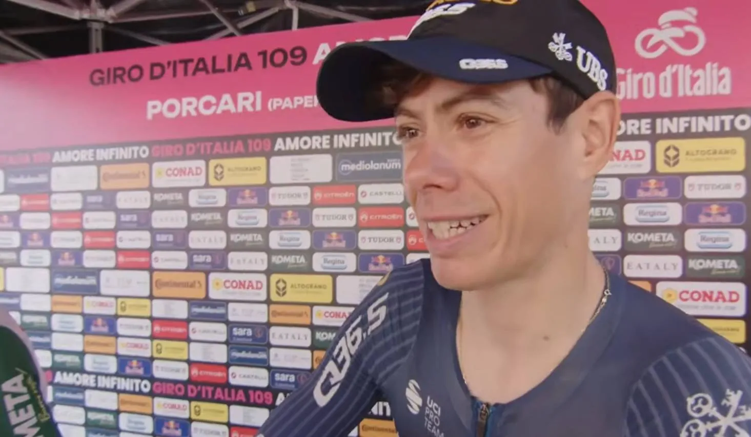 David de la Cruz, ciclista de Pinarello-Q36.5.