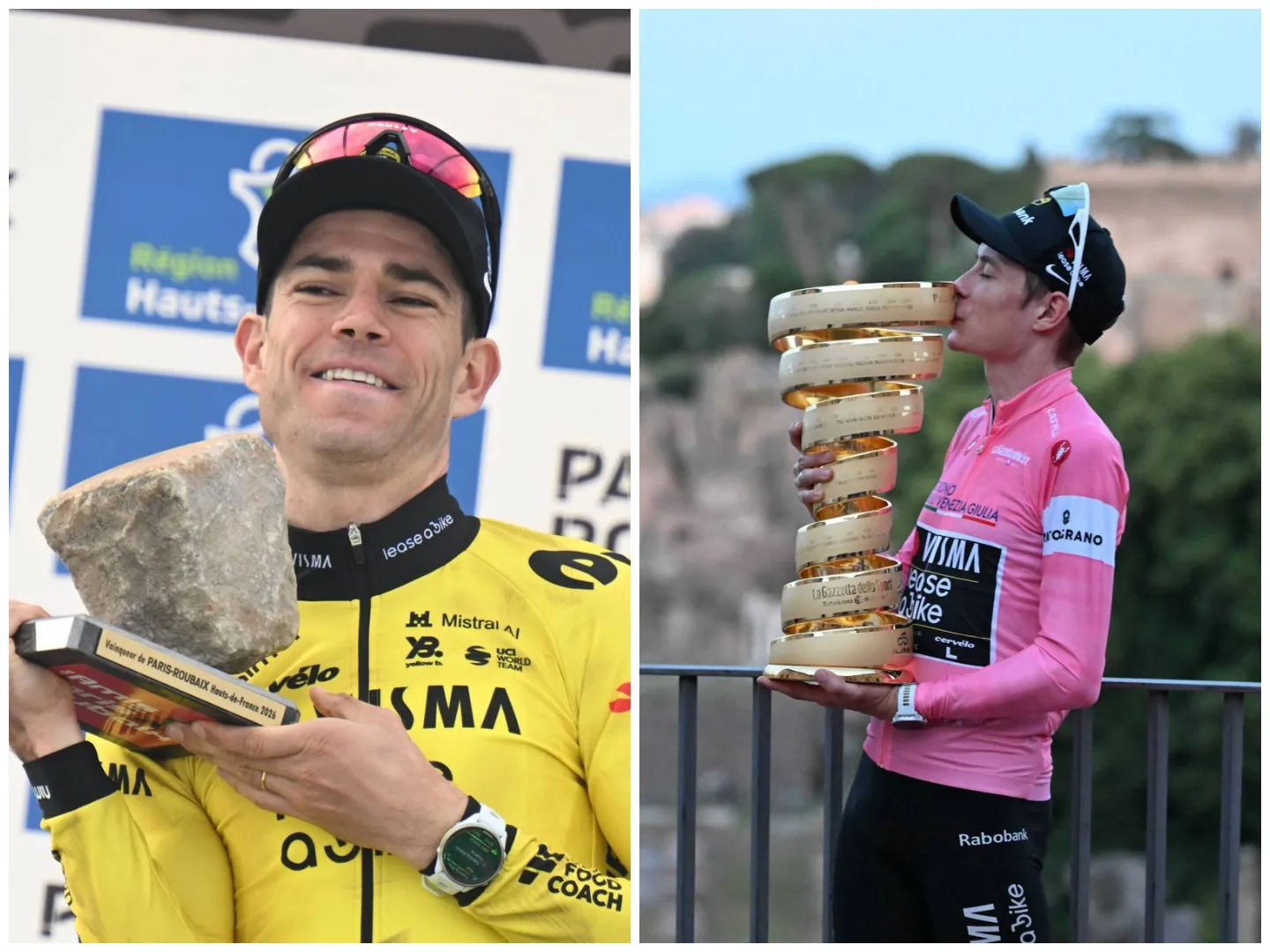 Collage_JonasVingegaardWoutVanAert