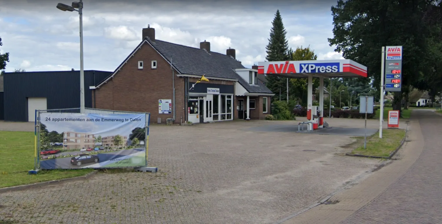 dalen emmerweg tankstation googlemaps
