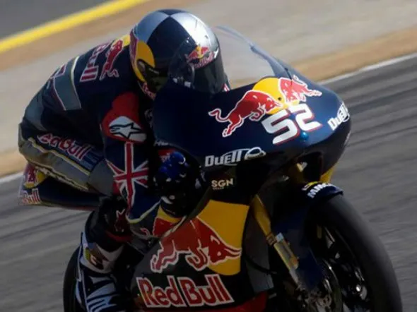 125cc ajo motorsport danny kent test valencia