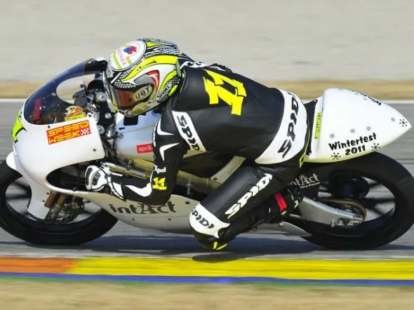 125cc sandro cortese winter test valencia