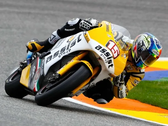 alex de angelis valencia warmup 2011