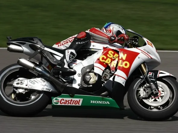 alex de angelis warm up indianapolis