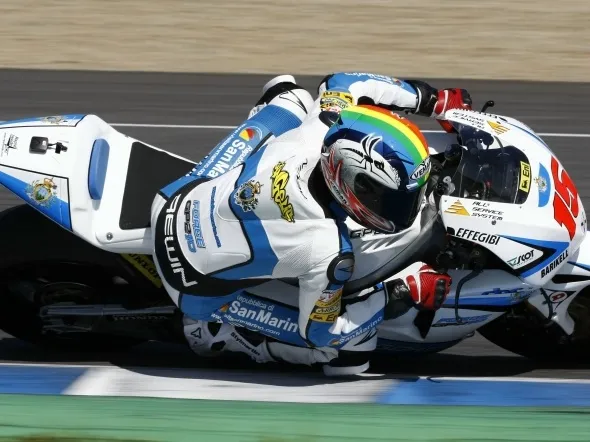 alex de angelis warmup moto2 jerez
