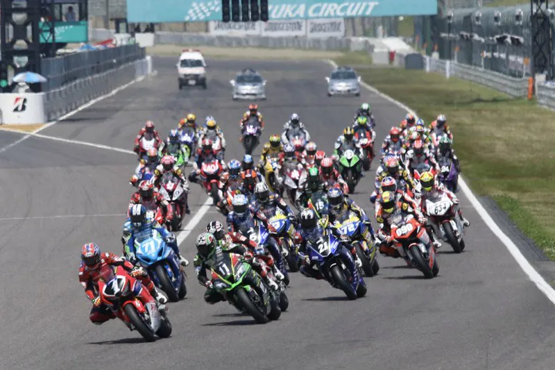 all japan superbike start suzuka 2018