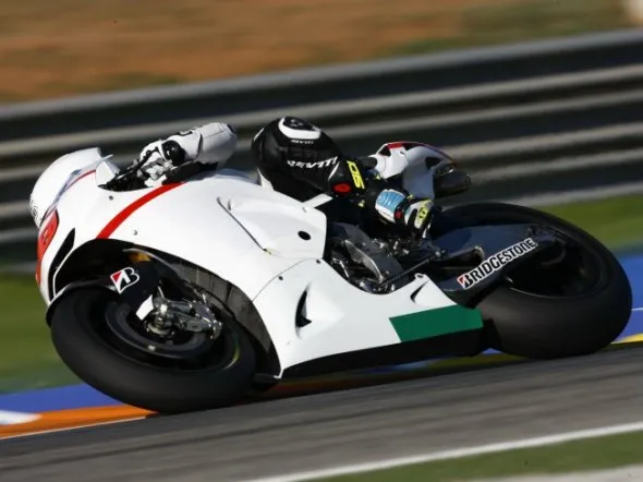 alvaro bautista honda gresini test 800