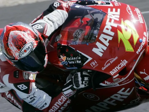 alvaro bautista lemans practice 1 2009