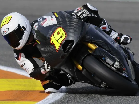 alvaro bautista suzuki test valencia