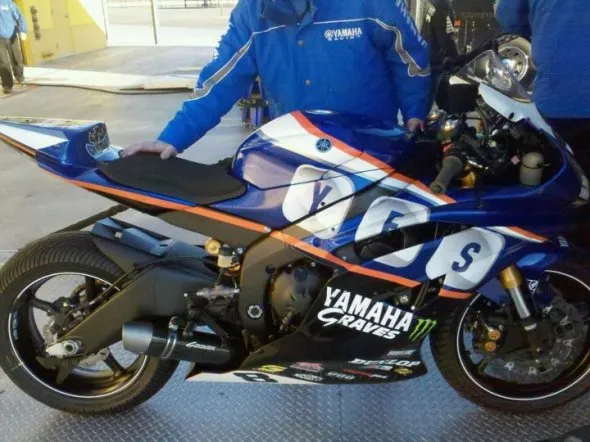 ama yamaha 2012 test las vegas 2
