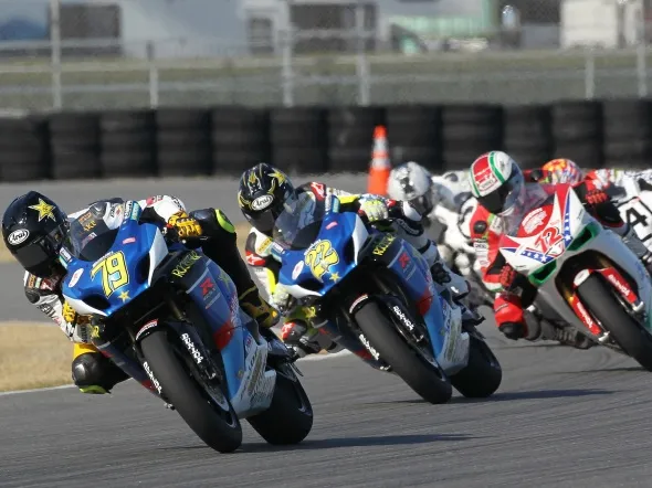americansuperbike 2010 daytona battle