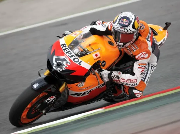 andrea dovizioso day1 barcellona