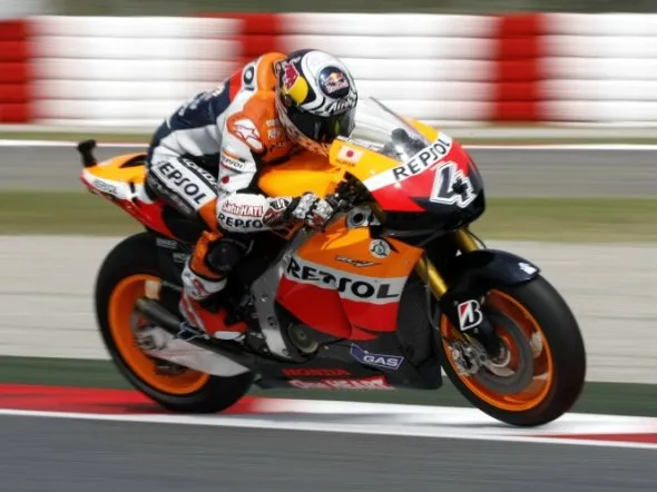 andrea dovizioso gara barcellona motogp 2011