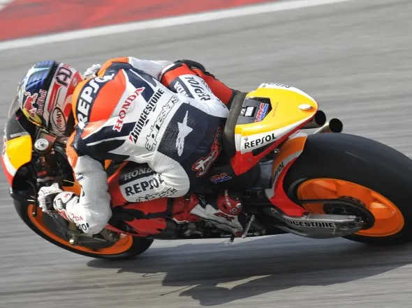 andrea dovizioso prove1 sepang 2010