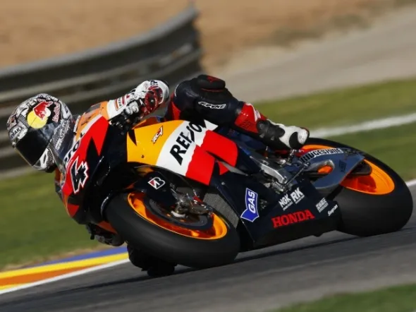 andrea dovizioso repsol honda valencia