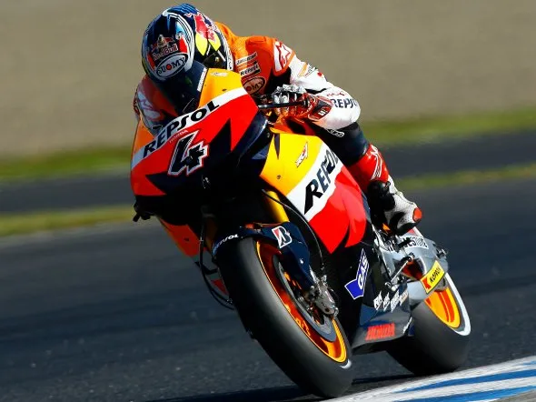 andrea dovizioso warmup motegi 2010