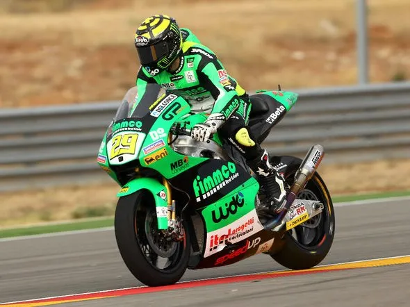andrea iannone moto2 aragon gara