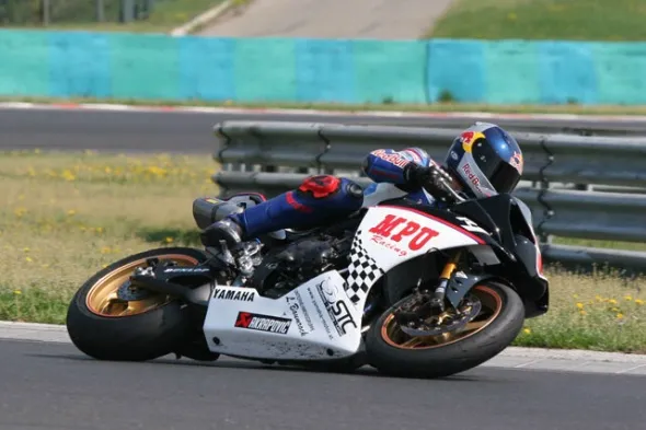 andrea meklau test hungaroring yamaha