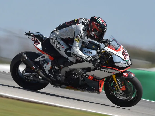 aprilia wsb test portimao 2014 2