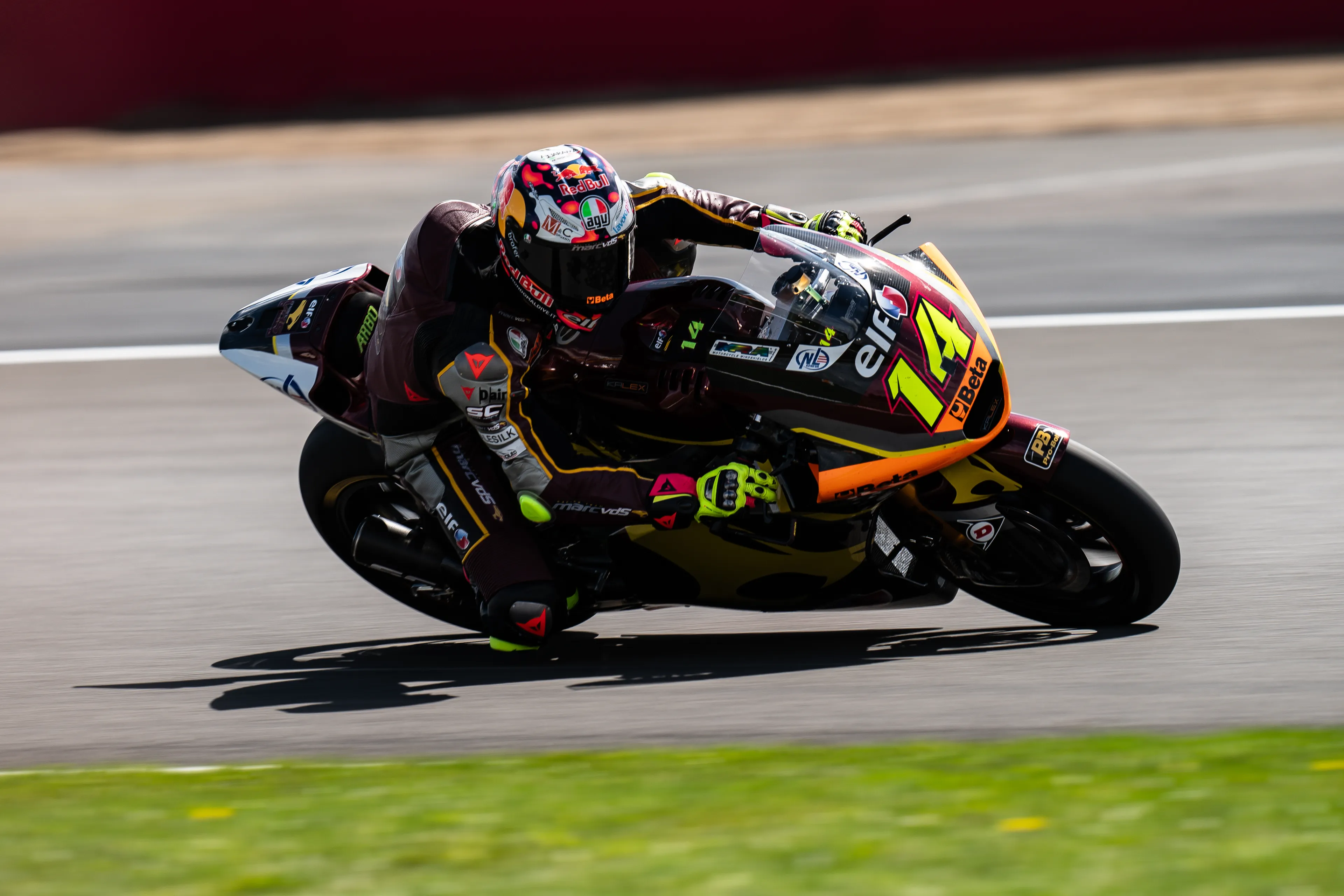 arbolino moto2 test silverstone