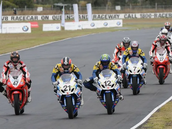asbk battle queensland raceway 2012