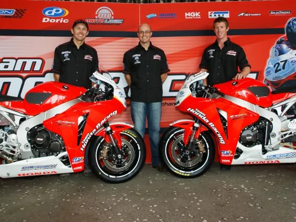 asbk team honda racing launch melbourne