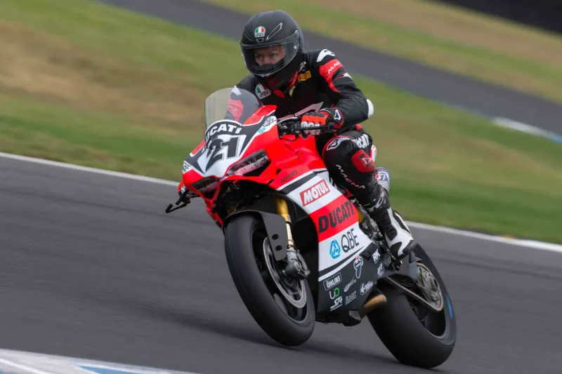 asbk troy bayliss test phillipisland 2018