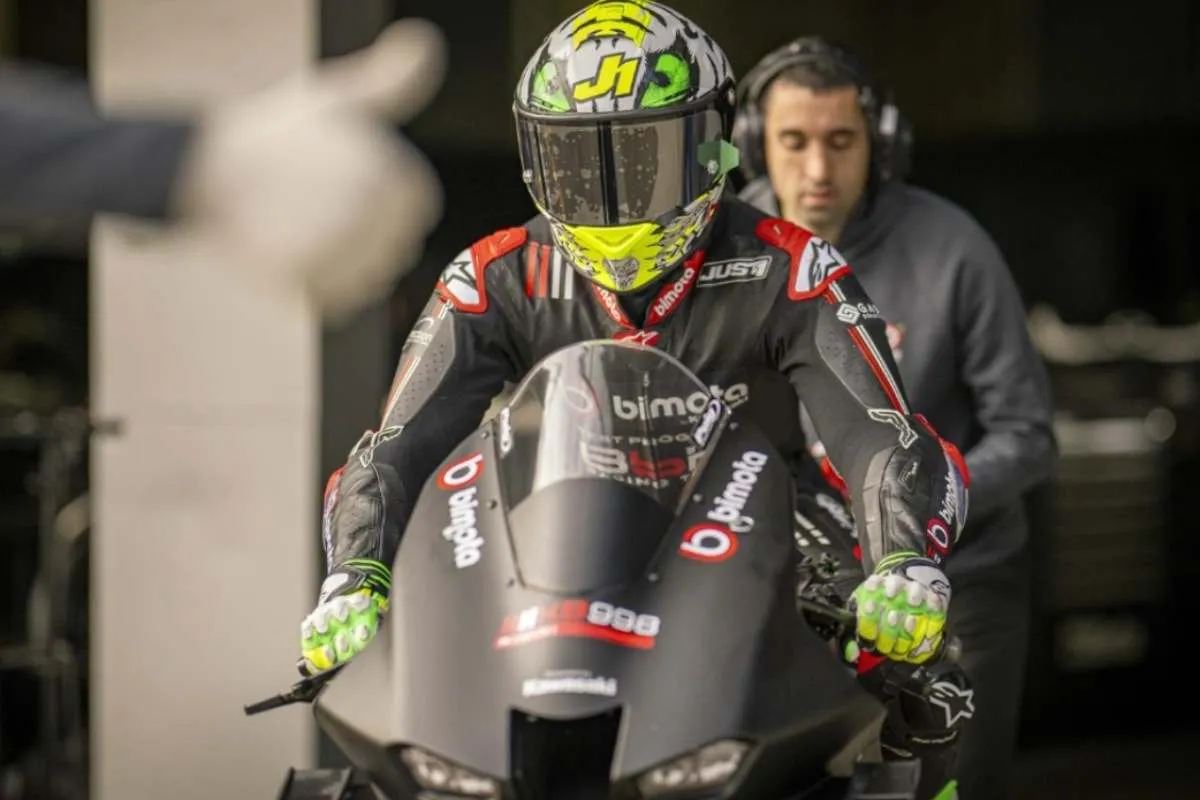 axel bassani bimota superbike test