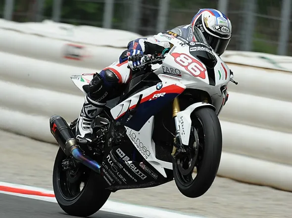 ayrton badovini wheeling bmwmonza