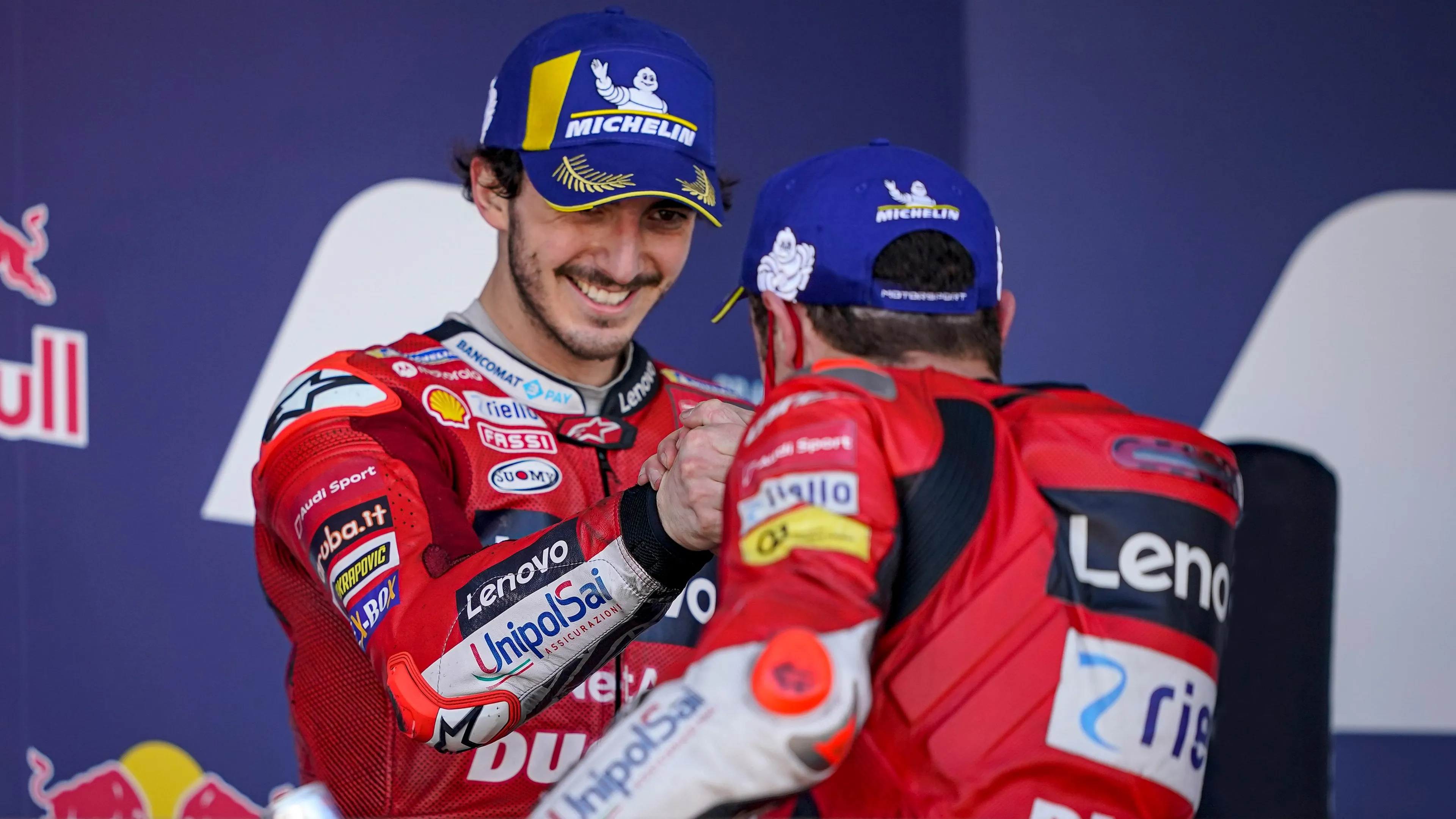 bagnaia miller ducati motogp