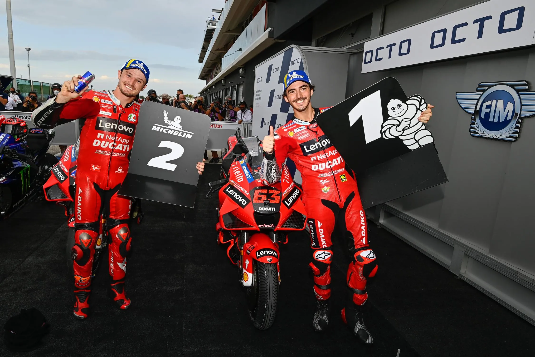 bagnaia miller motogp misano 2021