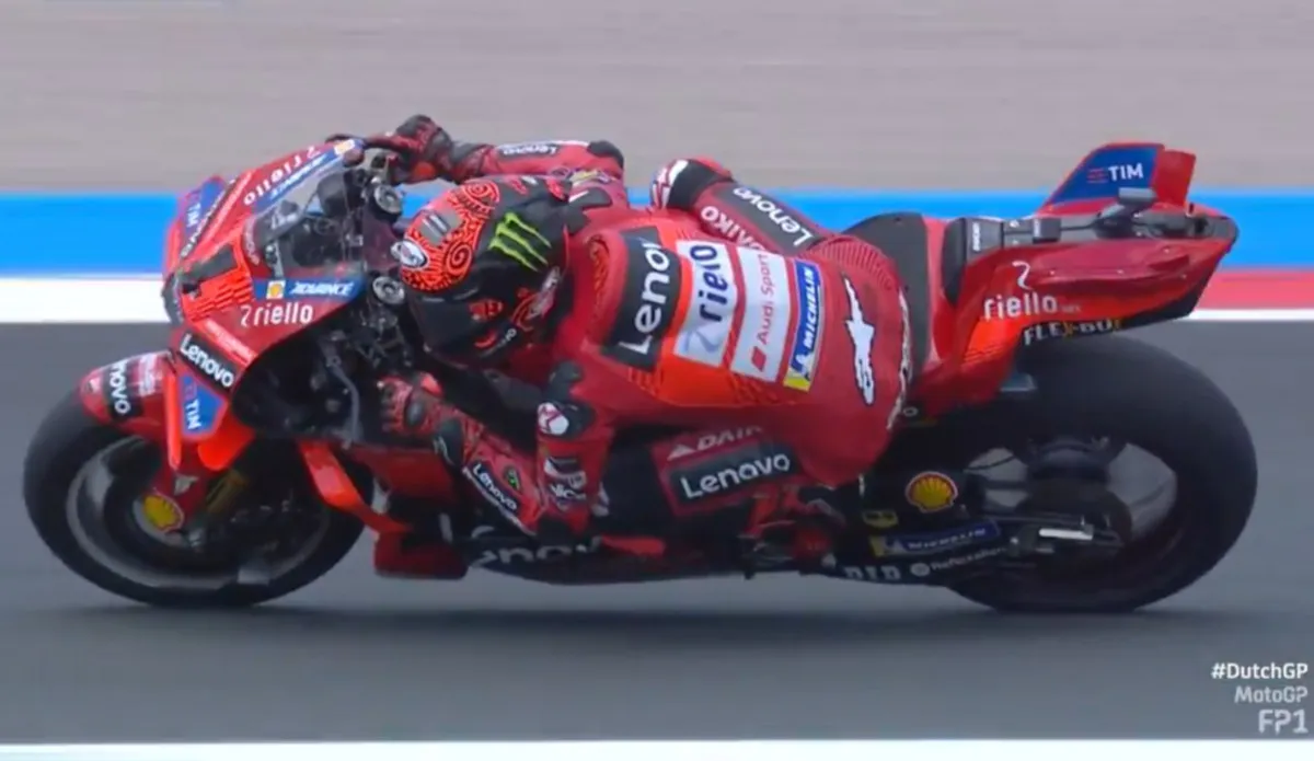 bagnaia motogp fp1 assen