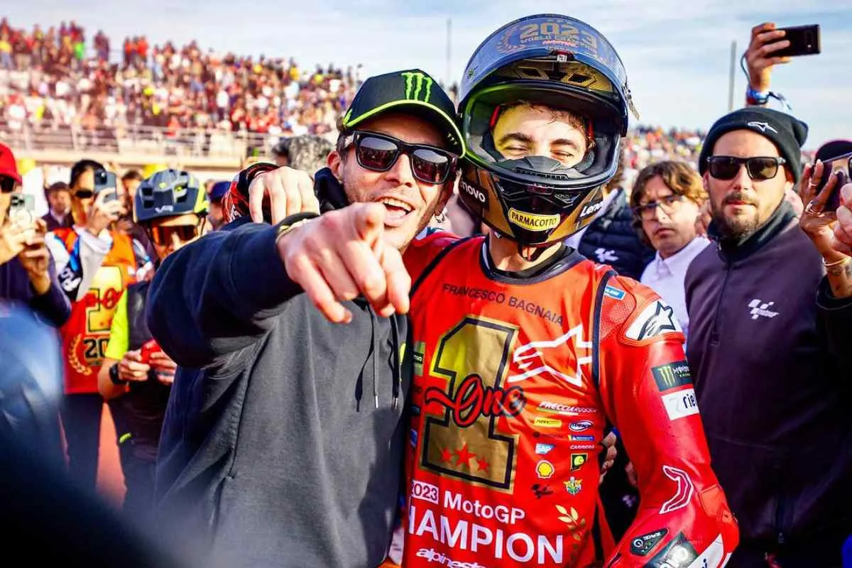 bagnaia valentino rossi