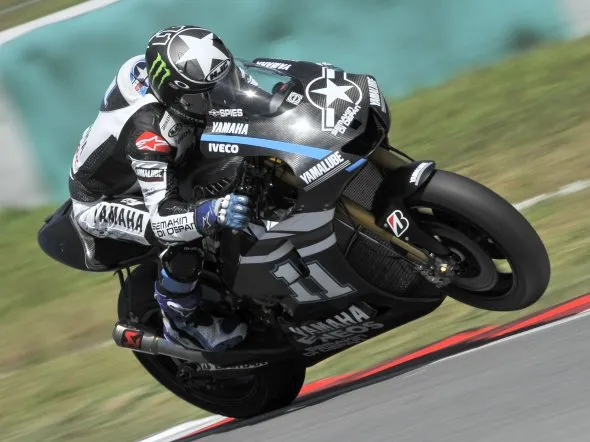 ben spies m1 1000cc test sepang