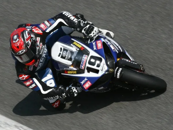 ben spies parabolica monza test 2009