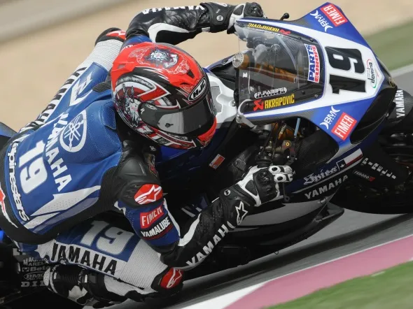 ben spies warm up losail superbike 2009