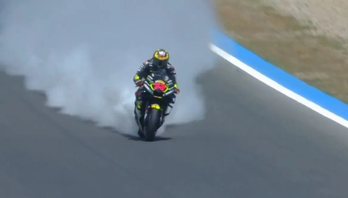 bezzecchi motogp fumata bianca jerez
