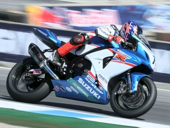 blake young laguna seca 2012