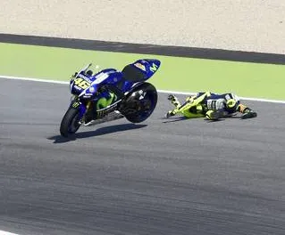 blog vr caduta test mugello