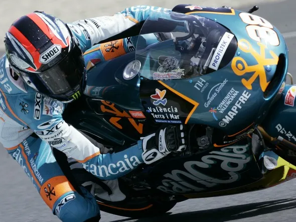 bradley smith jerez 125cc practice1 2009