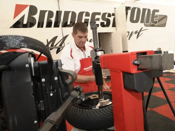 bridgestone paddock motogp
