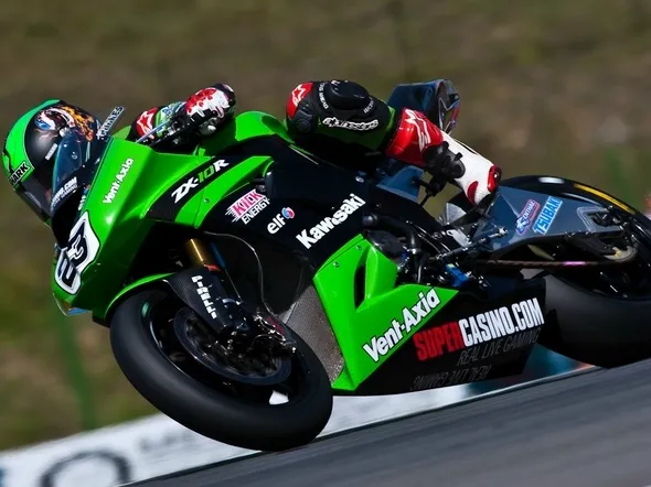 broc parkes kawasaki superbike brno 2009