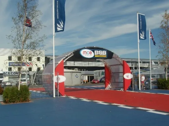 bsb silverstone paddock 2009