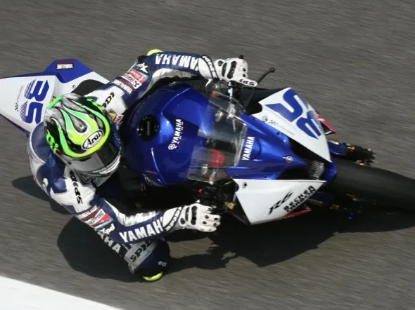 cal crutchlow monza pole supersport 2009