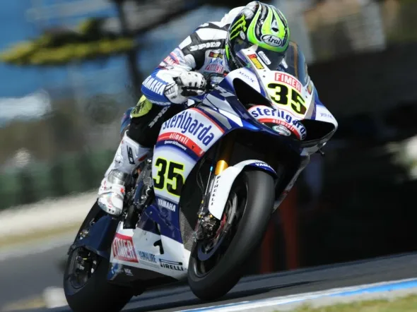 cal crutchlow superpole 2010 australia