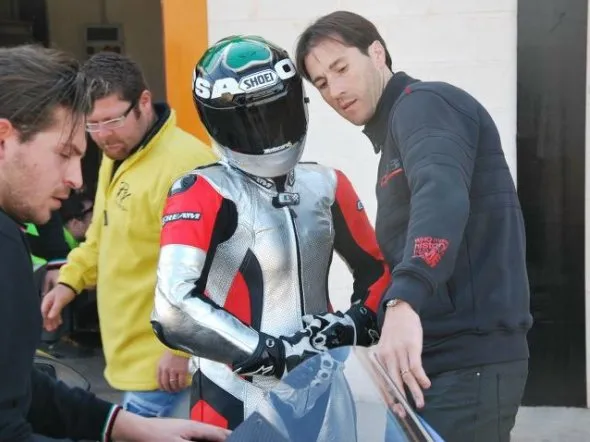 carla caldarer bimota moto2 test cartagena 2