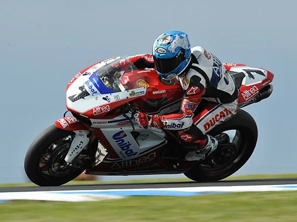 carlos checa superbike gara2 phillipisland