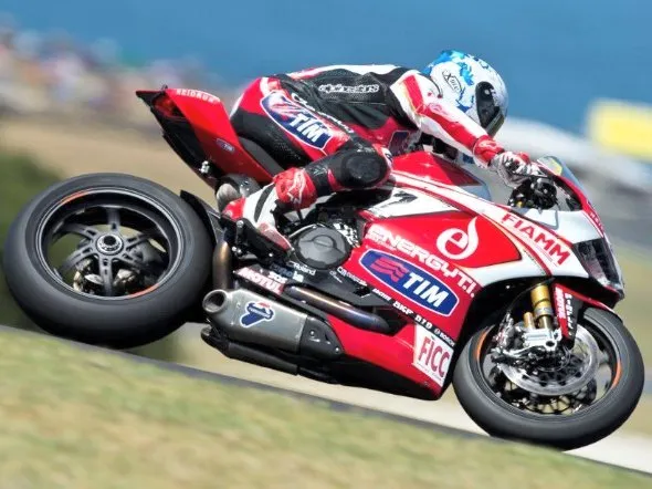 carlos checa warm up superbike phillip island
