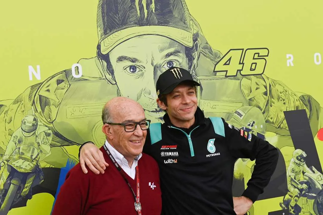 carmelo ezpeleta valentino rossi